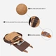 Сумка-месенджер через плече чоловіча Vintage leather-20607 Коричнева - зображення 8