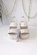 Босоножки женские Crocs Brooklyn 4U stucco w10 41-42 арт.210676-160 - изображение 5