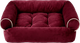 Диван-лежак для собак Inspire TMPB013 70 x 50 x 15 см Burgundy (TMPB013-burgundy) - зображення 1