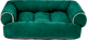 Диван-лежак для собак Inspire TMPB013 70 x 50 x 15 см Green (TMPB013-green) - зображення 1