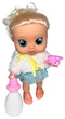 Лялька пупс Baby Lovely 26 см що говорить плаче та сміється з довгим волоссям із соскою та пляшечкою - зображення 3