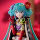Коллекционная аниме-фигурка Furyu Miku Hatsune Camellia Мику Хацуне "Камелия", 15 см - изображение 2