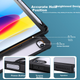 Чехол для планшета Apple iPad 11" 2025/10.9" 2022 Black - изображение 5