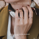 Кольцо Daniel Wellington DW222 женское парное со звездами, розовое золото, размер 52 - изображение 4