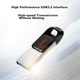 Флеш-накопичувач Netac 256 ГБ USB 3.2, високошвидкісна передача музики в автомобіль, вбудоване програмне забезпечення для шифрування, безпечне резервне копіювання - зображення 5