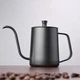 Кавоварка CLITON 304 з нержавіючої сталі з довгим носиком та тонким горлом для подорожей, офісу та домашнього використання, з кришкою - изображение 9