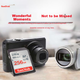 Карта пам'яті SanDisk SD 256 ГБ U1 C10 преміум-класу, швидкість читання 150 МБ/с, відео Full HD, ідеальний супутник для цифрових камер - зображення 4