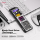 Корпус для SSD DOCKCASE, M.2 NVMe, портативный, с дисплеем - изображение 4