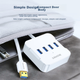 Концентратор USB SAMZHE 3.0 4 порти, 1.5м, HUB01 - зображення 9