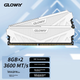 Модуль пам'яті Gloway 16 ГБ (8 ГБ x 2) DDR4 3600 для настільних комп'ютерів, панель оперативної пам'яті Tianche, преміум-чіпи, CL18, яскраво-білий місячно-білий, оновлення аксесуарів для комп'ютерів зі штучним інтелектом - зображення 8