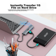 Док-станція Acer Type-C, USB 3.0, HDMI, дзеркалювання 4K, PD - зображення 9