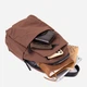 Сумка слинг через плечо мужская Vintage leather-20634 Коричневая - изображение 7
