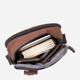 Сумка планшет через плечо мужская Vintage leather-20661 Коричневая - изображение 7