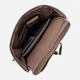 Рюкзак мужской тканевый 21 л вмещает формат А4 Vintage leather-20662 Серый - изображение 5