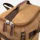 Рюкзак тканевый 21 л вмещает формат А4 Vintage leather-20664 Коричневый - изображение 6