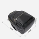 Рюкзак женский из натуральной кожи Vintage leather-20676 Черный - изображение 4