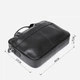 Сумка портфель мужская из натуральная кожи Vintage leather-20680 Черная - изображение 8