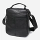 Сумка планшет через плечо мужская из натуральная кожи Vintage leather-20683 Черная - изображение 3