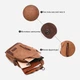 Сумка слінг через плече чоловіча Vintage leather-20389 Коричнева - зображення 5