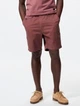 Шорты хлопковые короткие мужские Uniqlo 733511328 2XL Коричневые (1160018690) - изображение 1