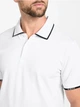 Поло длинное мужское Guess 198407151 XL Белое (1159948415) - изображение 4
