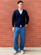 Кардиган мужской Uniqlo 187120011 L Синий (1160017954) - изображение 4