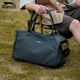 Дорожная сумка Slazenger для коротких деловых поездок, спортивная сумка с раздельными отделениями для влажных и сухих вещей, сумка через плечо, дорожная сумка-тоут, темно-серый. - изображение 4