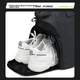 Дорожная сумка Slazenger для коротких деловых поездок, спортивная сумка с раздельными отделениями для влажных и сухих вещей, сумка через плечо, дорожная сумка-тоут, темно-серый. - изображение 6