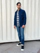 Джинсы Regular Fit мужские Uniqlo 527605592 W35L34 Синие (1159969685) - изображение 8
