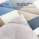 Наматрацник Grace Single Student Mattress Pad, складна студентська постільна білизна для двоярусних ліжок, 1,5-метрове ліжко, 150*200 см - изображение 4
