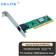 EB-LINK 8139D Чіп PCI Fast Ethernet карта, один мережевий порт, настільний комп'ютер 8139D, внутрішня дротова мережева карта 100 Мбіт/с для домашнього використання - изображение 4