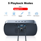 Портативная колонка Saida SADA V6 с FM-радио Black - изображение 2