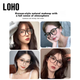 Женские ультралегкие очки LOHO, эффект сужения лица, подходят для людей с близорукостью, можно установить линзы с защитой от синего света, подходят для квадратных и круглых форм лица, линзы Zeiss. - изображение 4