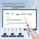 Ручка Whist F63 белого цвета для перелистывания страниц презентаций PPT, специальная сенсорная ручка для учителя, таймер, пульт дистанционного управления, подходит для интерактивной доски Seewo, регулируемая яркость, лазерная указка с красным светом. - зображення 7