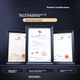 Вушна паличка Bebird X3 з камерою та підсвіткою, набір із 3 предметів, чорна - зображення 4