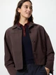 Куртка демисезонная короткая женская Uniqlo 745471728 XL Коричневая (1159954441) - изображение 1