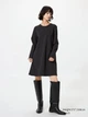 Платье короткое осеннее женское Uniqlo 956061702 L Черное (1159988919) - изображение 1