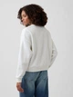 Свитшот на флисе женский GAP 366476373 2XL Молочный (1160198200) - изображение 2