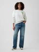 Свитшот на флисе женский GAP 366476373 2XL Молочный (1160198200) - изображение 3