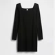 Платье короткое осеннее женское GAP 852912537 L Черное (1160099014) - изображение 6