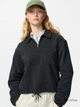 Толстовка на молнии женская Uniqlo 360595736 M Черная (1160114436) - изображение 1