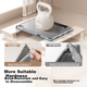Чехол Shanmo для iPad 10 и 11 поколения 2022/2025 акриловый с держателем стилуса, прозрачно-серый - изображение 4
