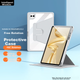Чехол Zhisihui для Huawei MatePad Pro 12.2", прозрачный, с держателем, серый - изображение 4