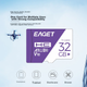 Карта пам'яті EAGET 32 ГБ TF (MicroSD), карта пам'яті A1 V10 C10 для відеореєстраторів та моніторингу безпеки, високошвидкісна та довговічна - зображення 7