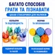 Розвиваюча іграшка Монтессорі Текстильна риболовля-сортер з рибками вудочкою стаканчиками і килимком (2928754) - зображення 4