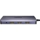 Док-станция UGREEN Type-C, HDMI, VGA, Ethernet, кардридер, Thunderbolt 4, для MacBook и Huawei - изображение 1