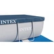 Каркасный бассейн Intex Prism Frame, с лестницей, подстилкой и тентом, 400х200х100 см (IP-175934) - изображение 5