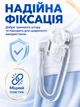 Крючки для штор роликовые прозрачные 100шт для потолочных карнизов BRS - изображение 3