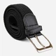 Ремень мужской тканевый Vintage 115 см Черный (leather-20525) - изображение 3