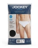 Набор слепов 3 шт мужские плавки трусы Jockey® Elance® Bikini хлопок, размер S черные - изображение 5